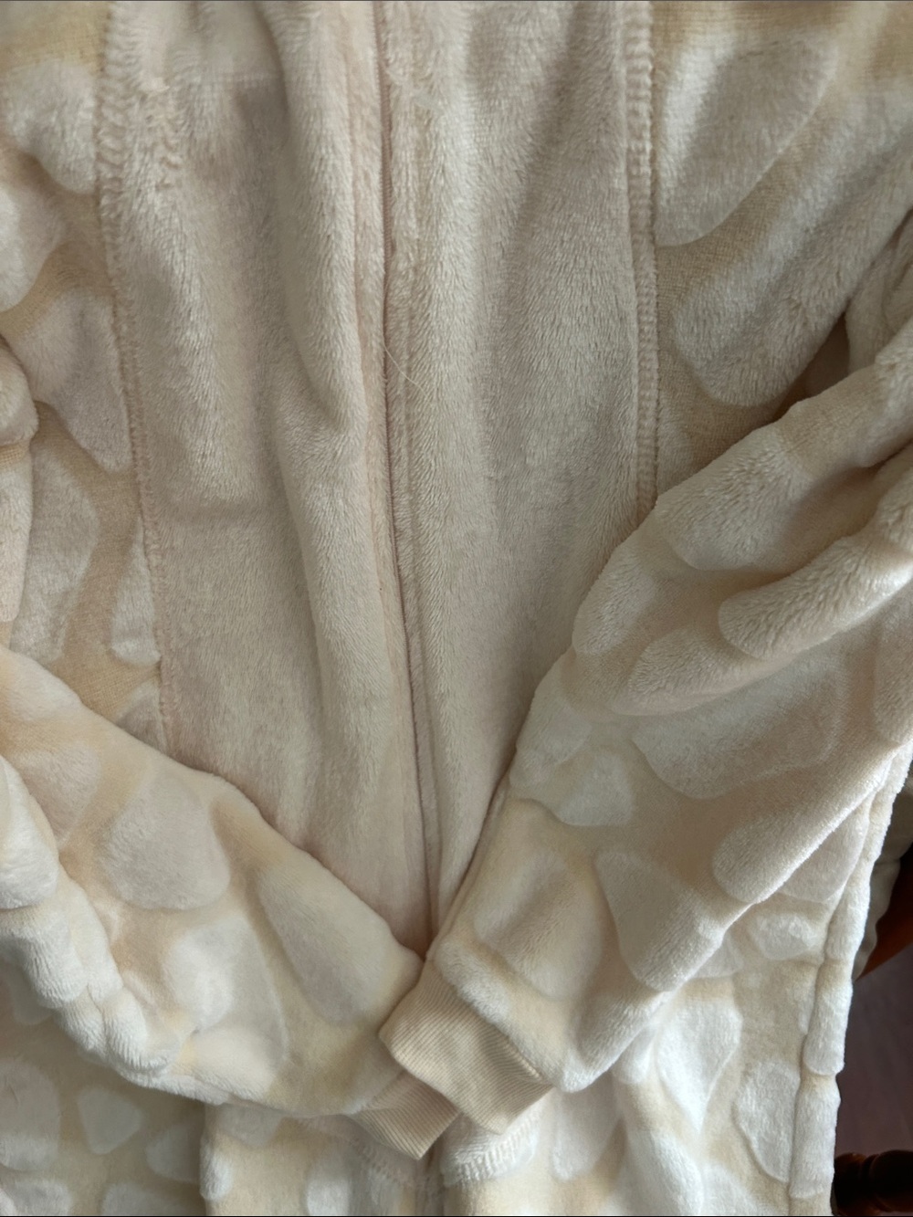HalloweenPlush Giraffe Hooded Pajamas - Cream - Picture 3 of 5